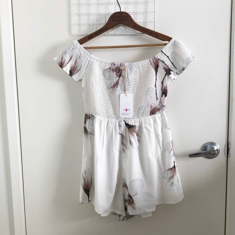 BRAND NEW summer floral romper multiple sizes
